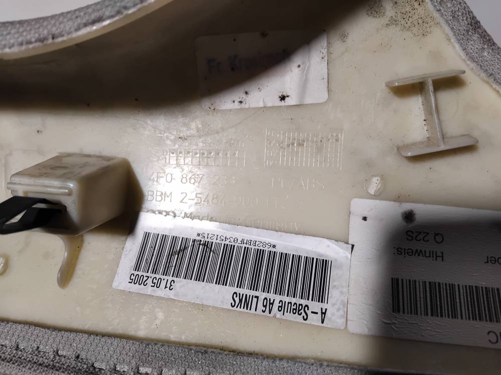 4F0867433 Audi A6 2005 Interior trim - Thumbnail 3