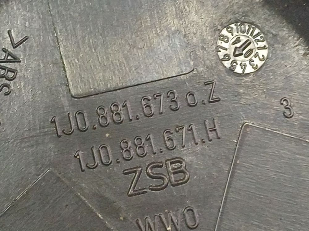 1J08816730Z Volkswagen Touran 2004 Rueda de ajuste del asiento - Thumbnail 4