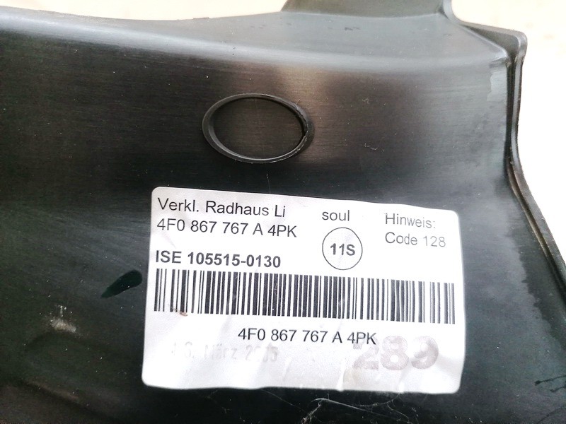 4F0867767A Audi A6 2006 Wykończenie wnętrza (plastikowe elementy) - Thumbnail 3