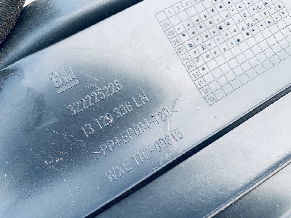 13129336 Opel Zafira 2010 Listwa wykończeniowa progowa wewnętrzna - TYLNE LEWE - Thumbnail 3