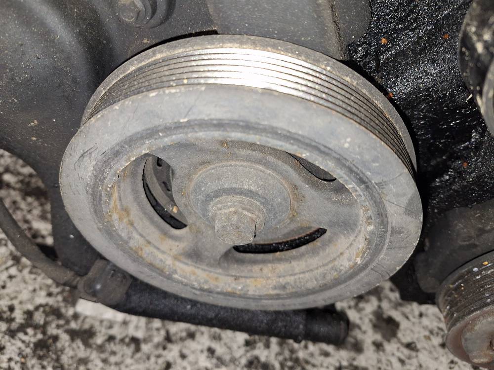 Citroen C4 Picasso 2009 Crankshaft Belt Pulley - Thumbnail 2