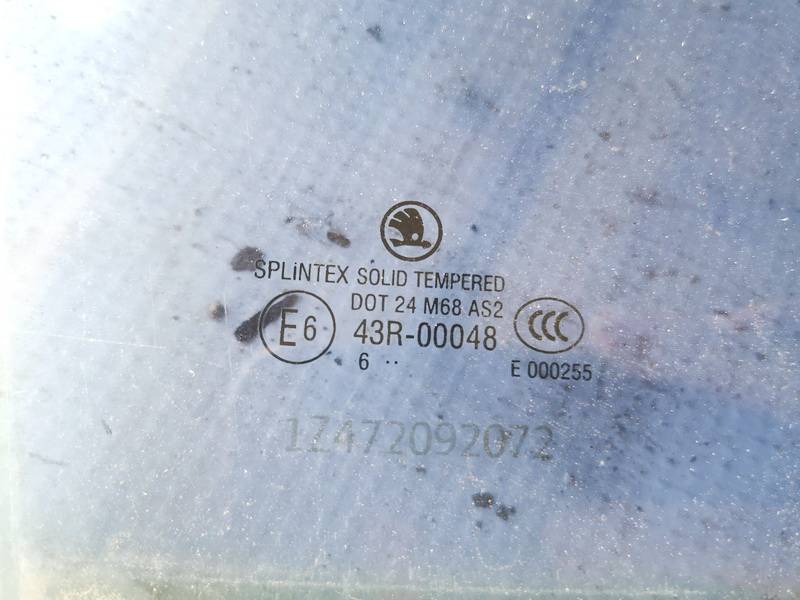 Skoda Octavia 2006 Door-Drop Glass - REAR LEFT - Thumbnail 2