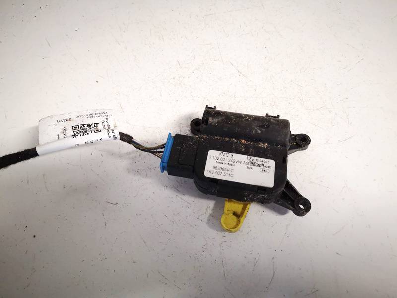 0132801342 Volkswagen Touareg 2004 Heater Vent Flap Control Actuator Motor