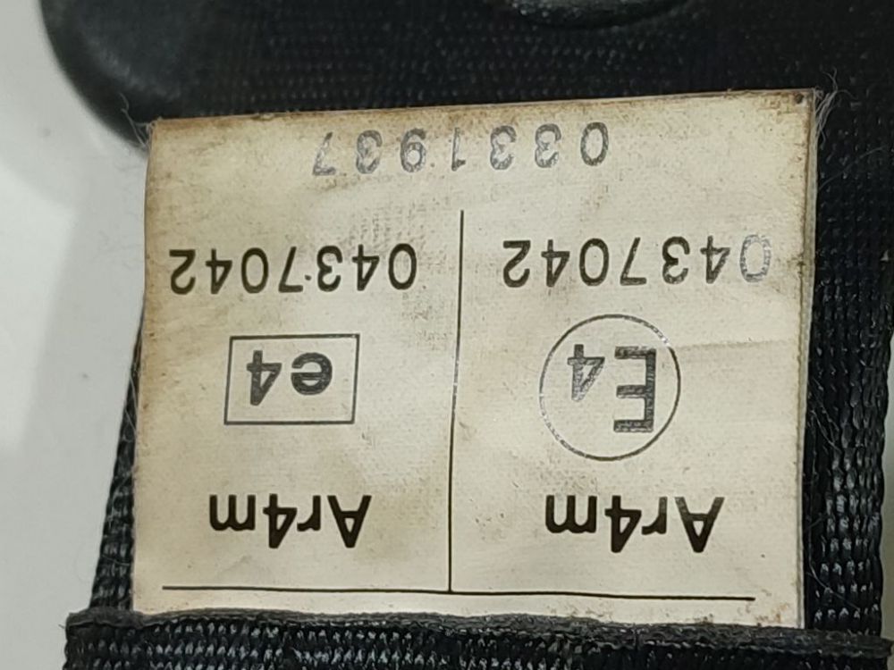 BGE030007 Peugeot 206 2001 Pas bezpieczeństwa - TYLNE LEWE - Thumbnail 4