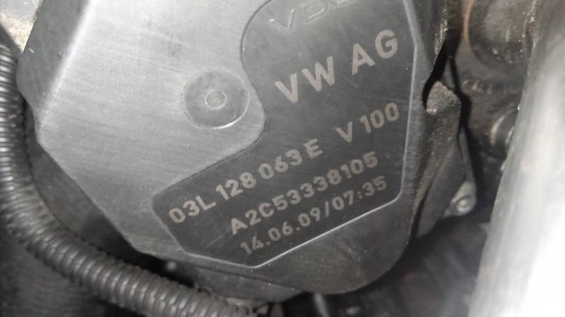 03L128063E Audi TT 2008 CAJA MARIPOSA, VÁLVULA DE MARIPOSA (USADAS) - Thumbnail 3