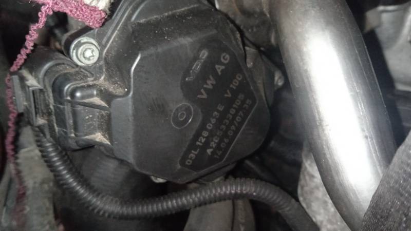 03L128063E Audi TT 2008 CAJA MARIPOSA, VÁLVULA DE MARIPOSA (USADAS) - Thumbnail 2