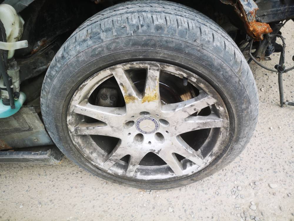 5X112 Mercedes-Benz CLS-CLASS 2006 Komplet Kół Zimowych R17 - Thumbnail 6