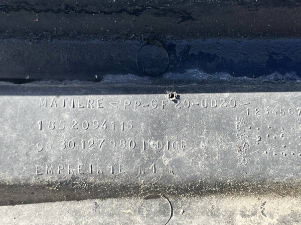 1852094116 Peugeot 406 1999 Bumper reinforcement - FRONT - Thumbnail 3