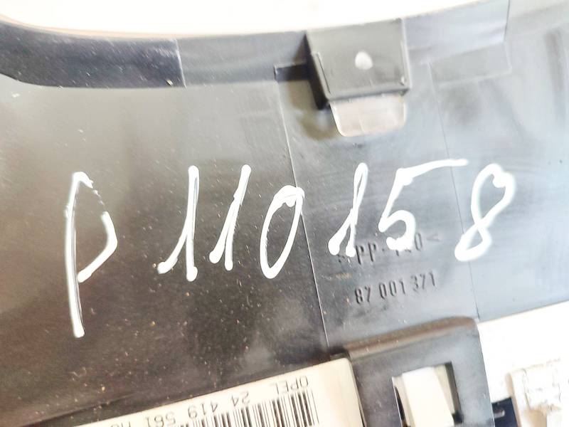 87001371 Opel Zafira 2003 Nopeusmittari – mittaristo - Thumbnail 4