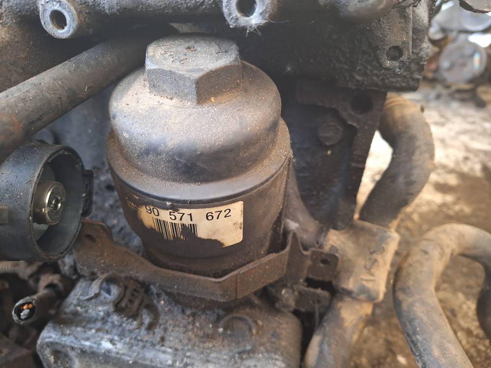 90571672 Opel Astra 2003 Oil Filter Housing (oil filter cooler) - Thumbnail 2