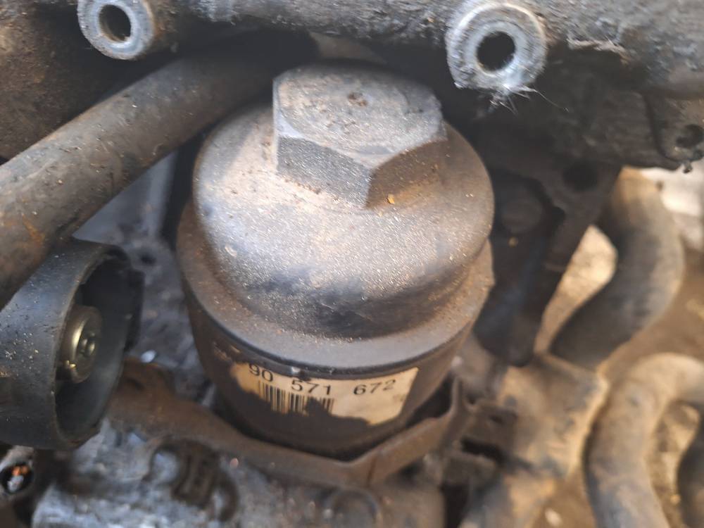 90571672 Opel Astra 2003 Oil Filter Housing (oil filter cooler) - Thumbnail 3