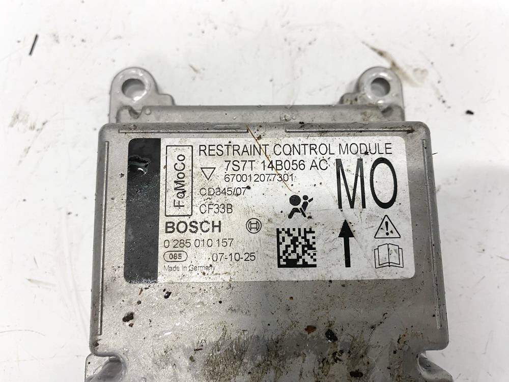 7S7T14B056AC Ford Mondeo 2007 Airbag crash sensors module - Thumbnail 2