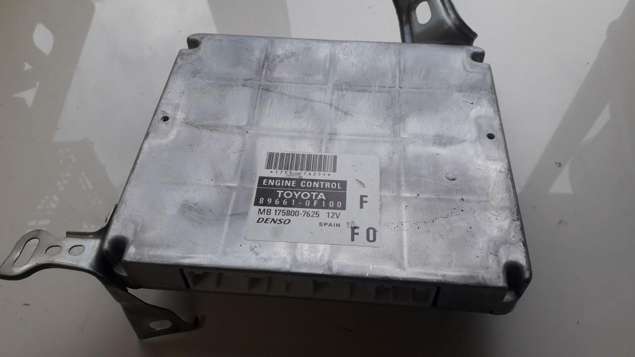 896610F100 Toyota Corolla Verso 2006 Motormanagement, Steuergerät, ECU
