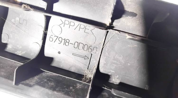 679180D060 Toyota Yaris 2007 Listwa wykończeniowa progowa wewnętrzna - TYLNE LEWE - Thumbnail 3