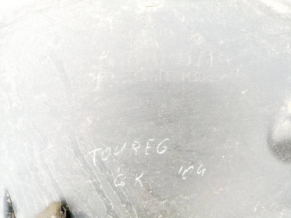 7L6810971A Volkswagen Touareg 2003 Plastic Inner Fender - REAR LEFT - Thumbnail 3