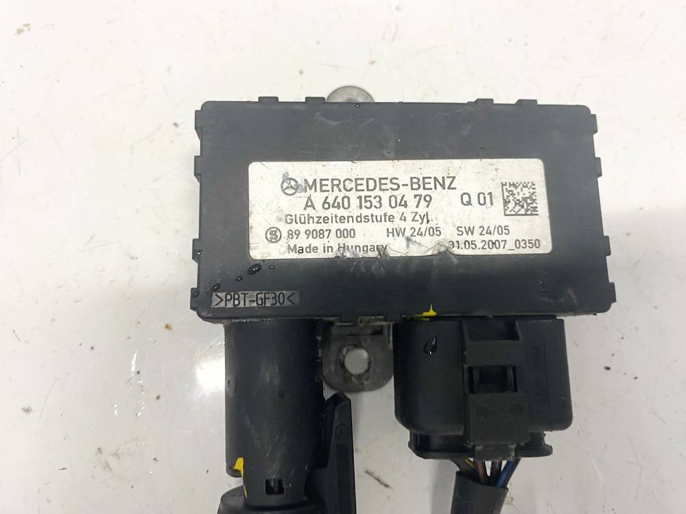 A6401530479 Mercedes-Benz A-CLASS 2007 Glow plug relay - Thumbnail 2