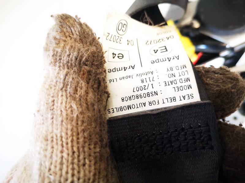 NSB098GR08 Honda Accord 2007 Saugos dirzas P.D. - Thumbnail 3