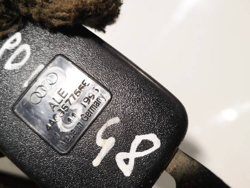 4A0857755E Audi A6 1996 Seat belt holder (Seat belt Buckle) - FRONT LEFT - Thumbnail 3