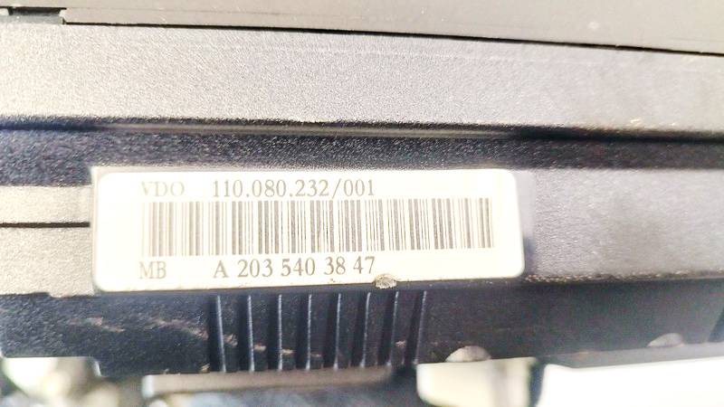 A2035403847 Mercedes-Benz C-CLASS 2003 Nopeusmittari – mittaristo - Thumbnail 3