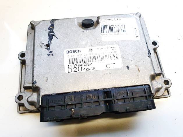 0281010931 Peugeot Boxer 2004 ECU Engine Computer (Engine Control Unit)