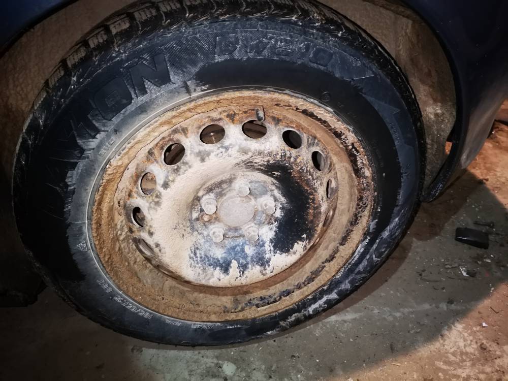 5X98 Alfa-Romeo 147 2004 Teräsvanne Kokoonpano R15 - Thumbnail 4