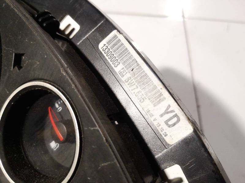 13309003 Opel Zafira 2009 Speedometers - Cockpit - Speedo Clocks Instrument - Thumbnail 3