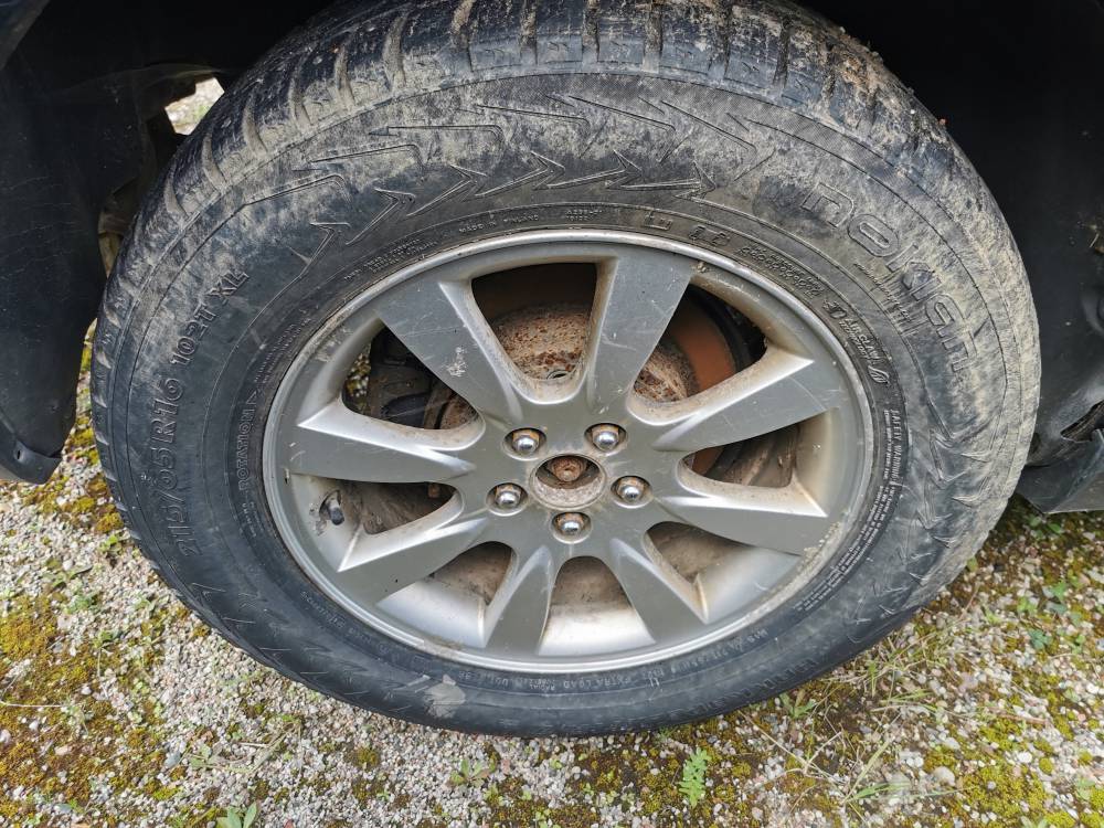 5X100 Subaru Forester 2008 Liettuan renkaiden komplekti R16 - Thumbnail 2