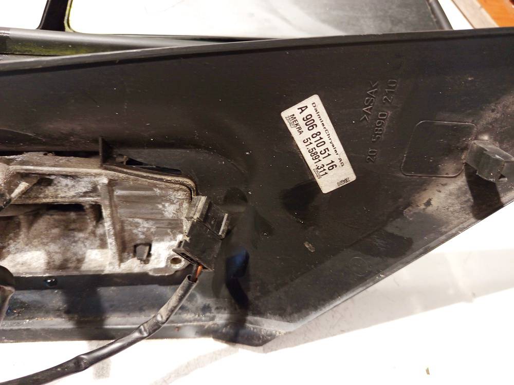 A9068105116 Mercedes-Benz Sprinter 2007 Exterior Door mirror (wing mirror) - FRONT LEFT - Thumbnail 3