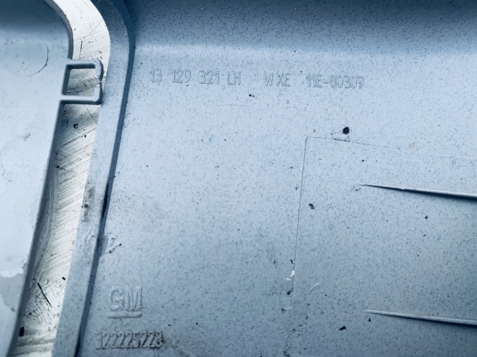 13129321 Opel Zafira 2010 Wykończenie wnętrza (plastikowe elementy) - Thumbnail 3