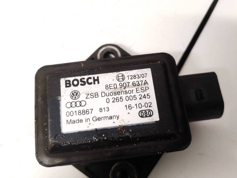 8E0907637A Audi A6 2003 Czujnik prędkości ESP - Thumbnail 2