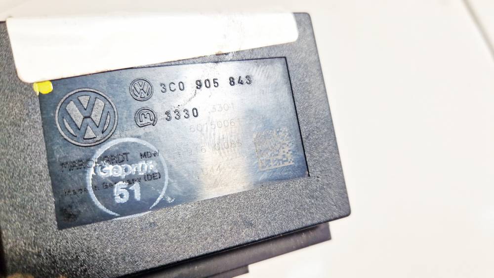 3C0905843 Volkswagen Passat 2006 Ignition Barrels (Ignition Switch) - Thumbnail 3