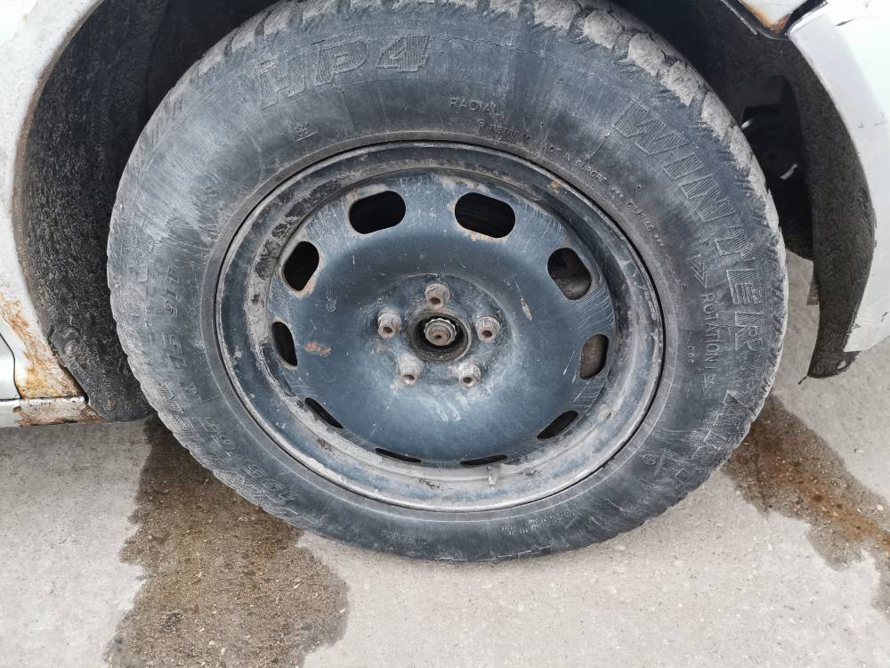 5X100 Volkswagen Bora 2003 Teräsvanne Kokoonpano R15 - Thumbnail 4