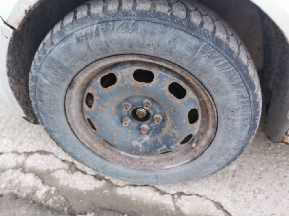 5X100 Volkswagen Bora 2003 Teräsvanne Kokoonpano R15 - Thumbnail 2