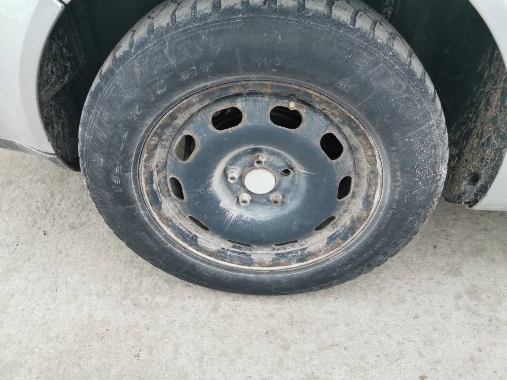 5X100 Volkswagen Bora 2003 Teräsvanne Kokoonpano R15 - Thumbnail 3