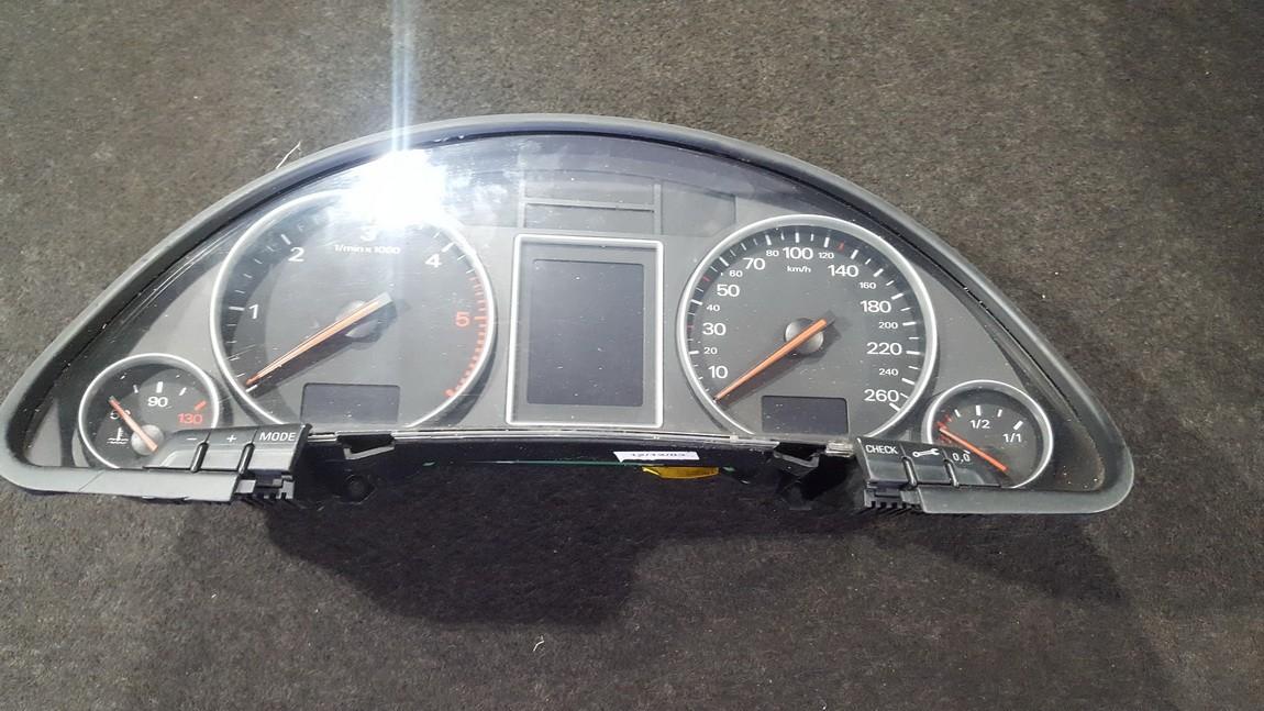 8E0920930T Audi A4 2001 Speedometers - Cockpit - Speedo Clocks Instrument