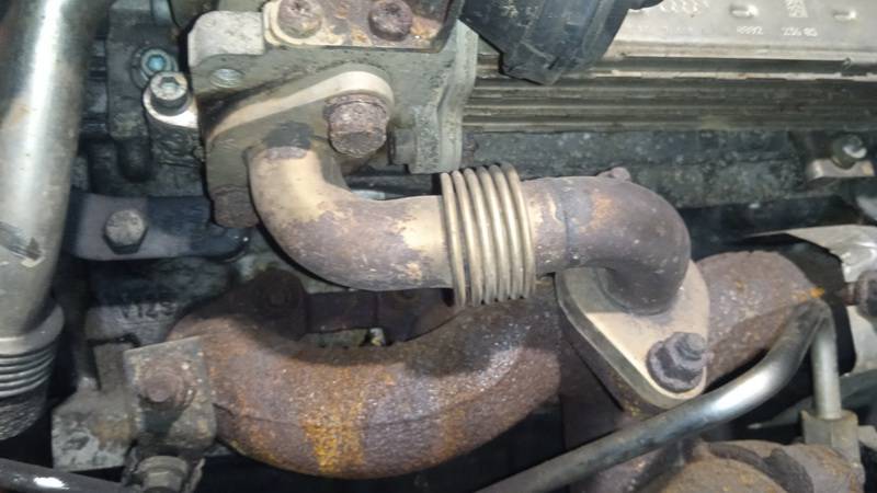 03G131521T Seat Toledo 2005 EGR Pipe (Exhaust Gas Recirculation EGR METAL PIPE)