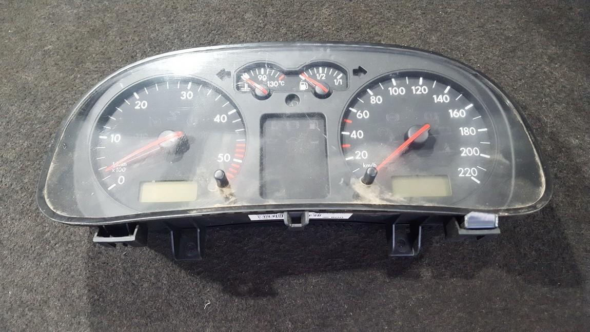 1J0920802E Volkswagen Golf 2000 Speedometers - Cockpit - Speedo Clocks Instrument