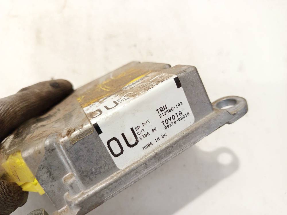 891700D210 Toyota Yaris 2007 Komputer SRS airbag – moduł sterujący poduszek powietrznych - Thumbnail 3