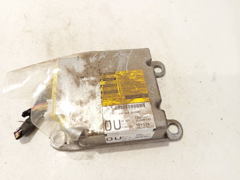891700D210 Toyota Yaris 2007 Komputer SRS airbag – moduł sterujący poduszek powietrznych - Thumbnail 2
