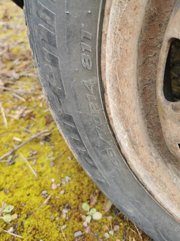 5X100 Volkswagen Polo 2008 Komplet stalowych felg R14 - Thumbnail 5