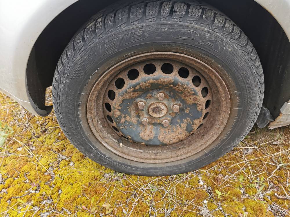 5X112 Audi A3 2004 Komplet stalowych felg R15 - Thumbnail 3