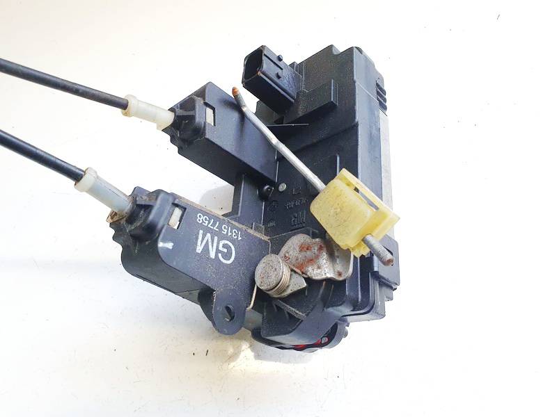 13157758 Opel Signum 2005 Cerradura de puerta - TRASERA IZQUIERDA