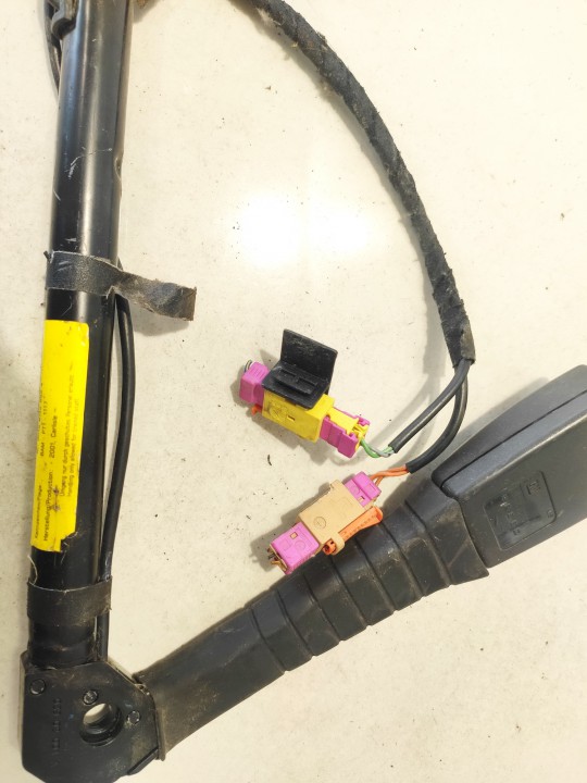 13127947F Opel Vectra 2002 Seat belt holder (Seat belt Buckle) - FRONT LEFT - Thumbnail 3