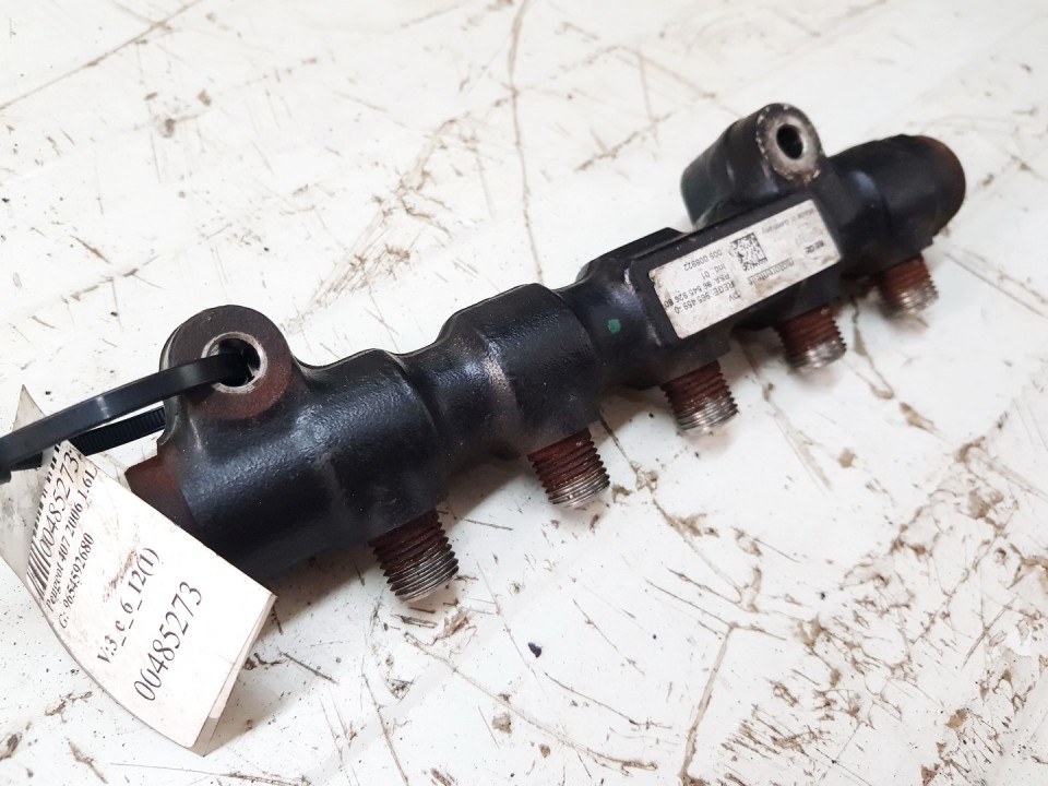 9654592680 Peugeot 407 2006 RAMPA INYECTORA, Juego de inyectores de combustible - Thumbnail 3