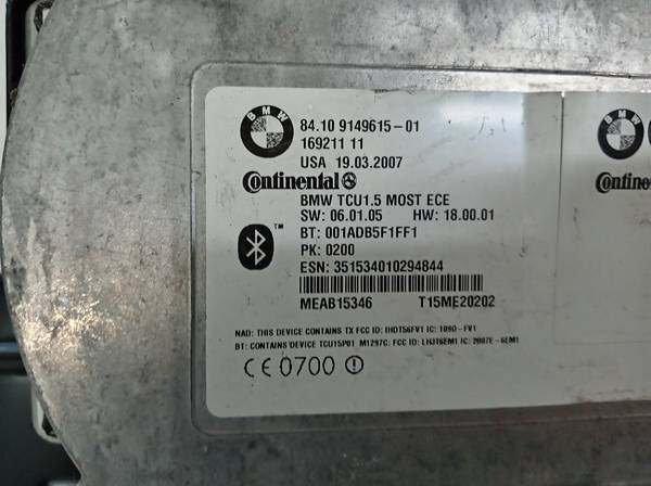 8410914961501 BMW 7-Series 2002 Other computers - Thumbnail 3