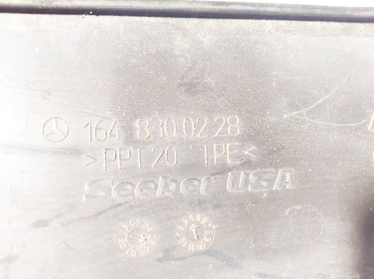 1648300228 Mercedes-Benz ML-CLASS 2005 Abdeckung Windschutz Wasserkastenabdeckung - Thumbnail 3