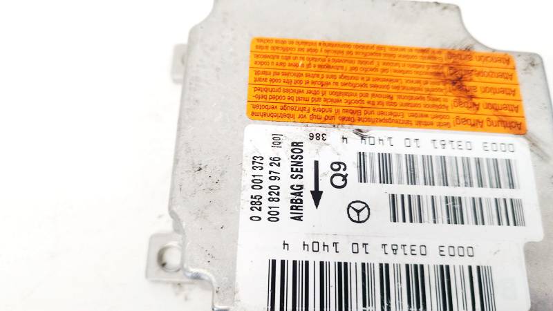 0285001373 Mercedes-Benz C-CLASS 2003 SRS AIRBAG KOMPIUTERIS - ORO PAGALVIU VALDYMO BLOKAS - Thumbnail 2