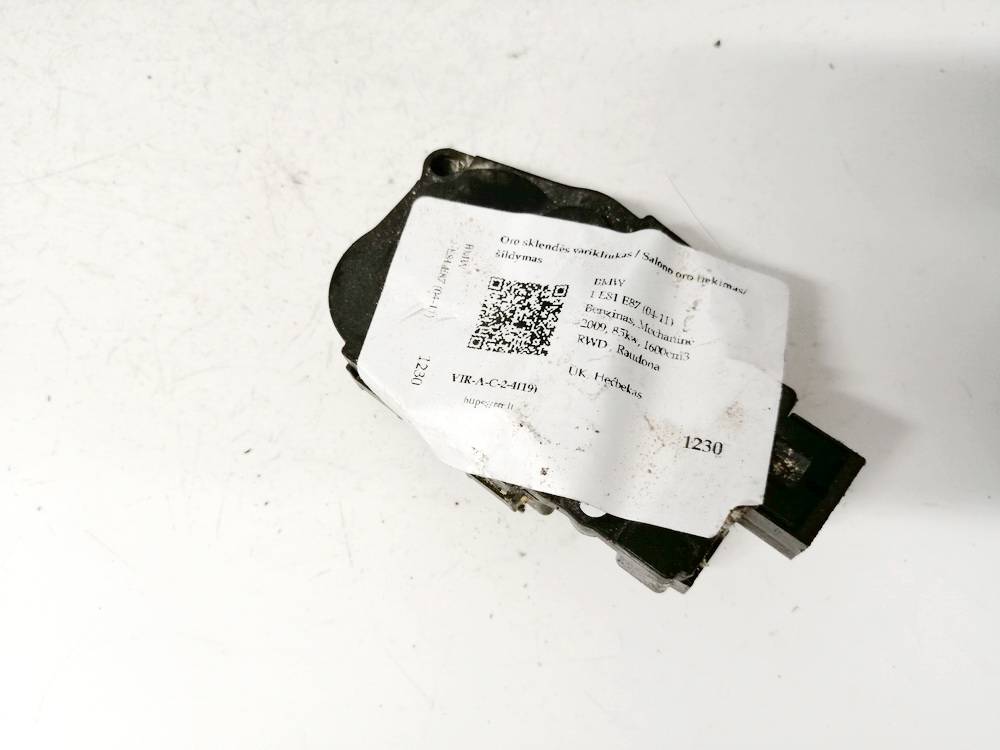 EFB332 BMW 1-Series 2007 Heater Vent Flap Control Actuator Motor