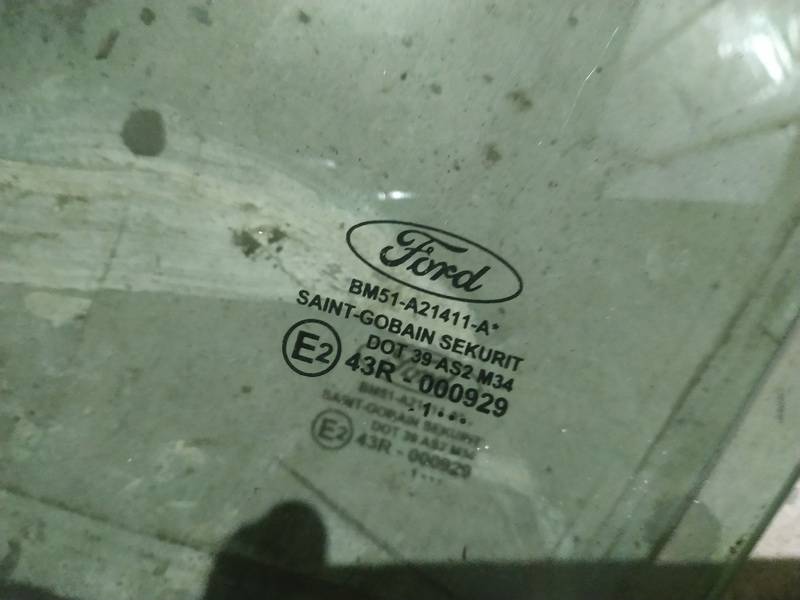AS2 Ford Focus 2011 Door-Drop Glass - FRONT LEFT - Thumbnail 2
