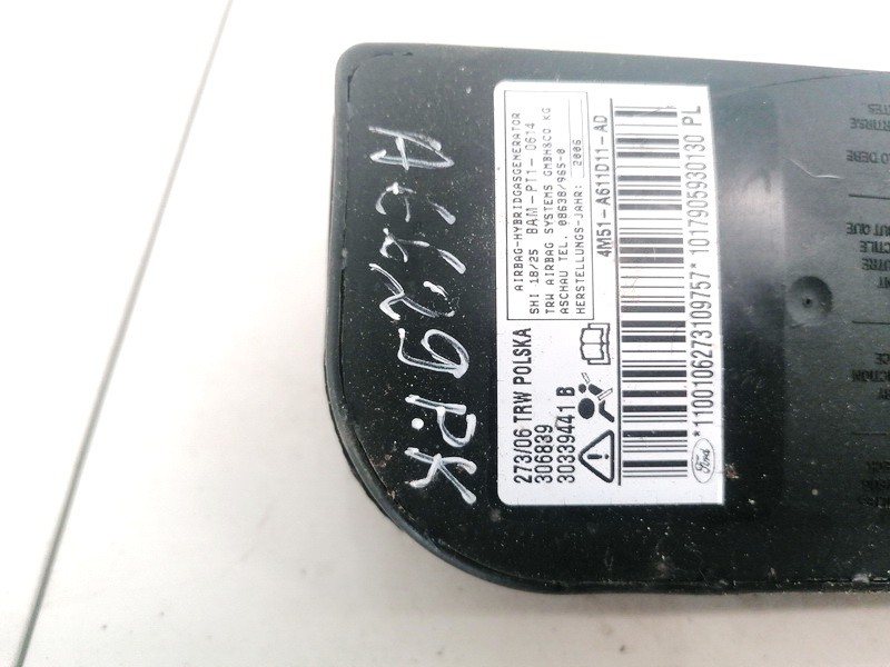 4M51A611D11AD Ford Focus 2007 Sēdekļa drošības spilvens SRS - Thumbnail 2